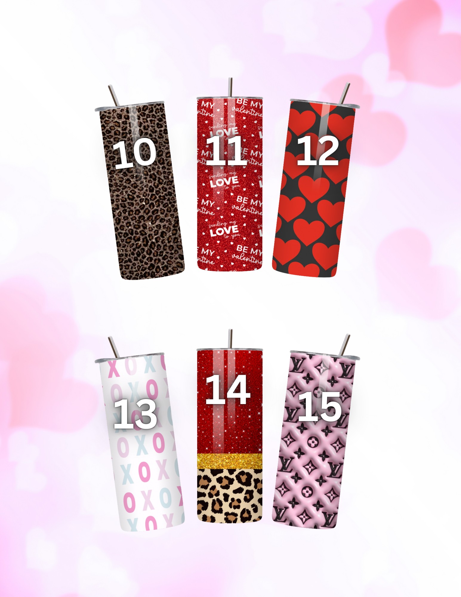 Valentine Candy Tumbler Bouquet