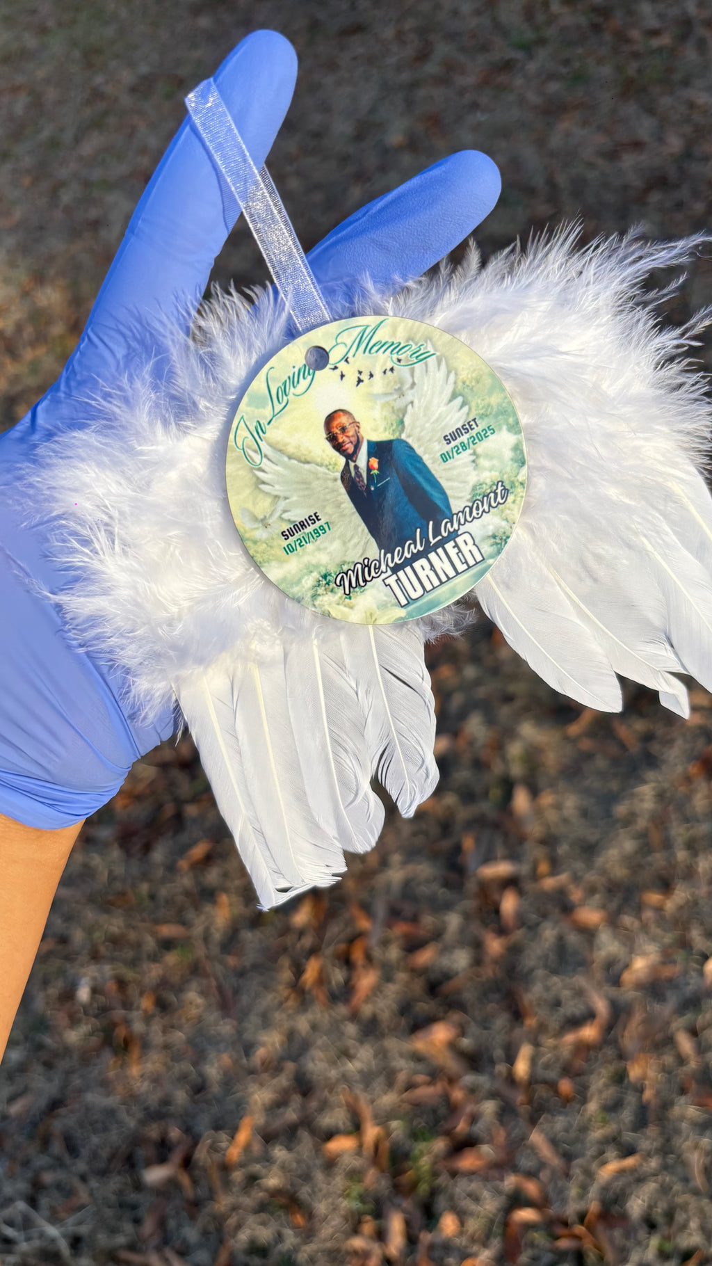 Memorial Angel wing