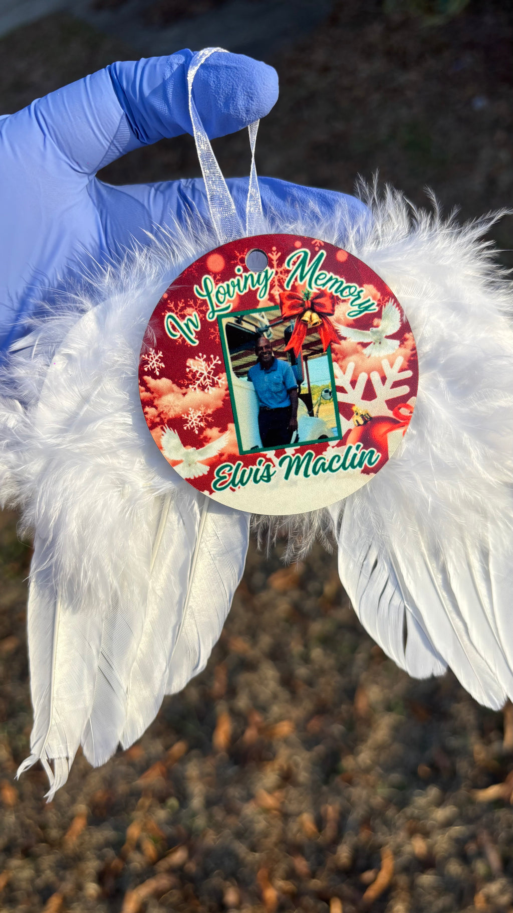 Memorial Angel wing