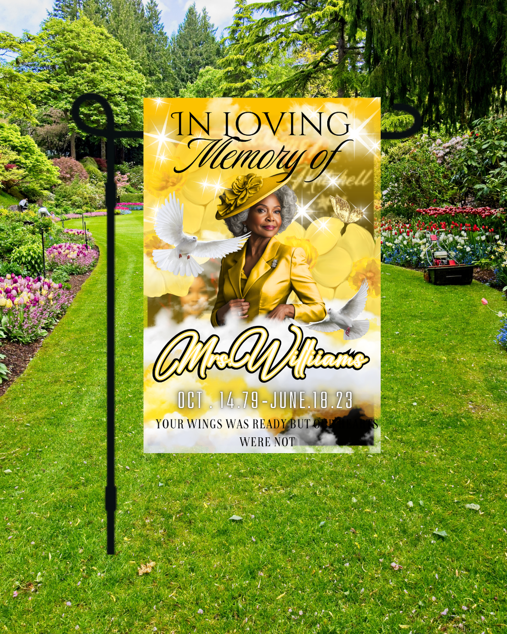 Memorial Garden Flag