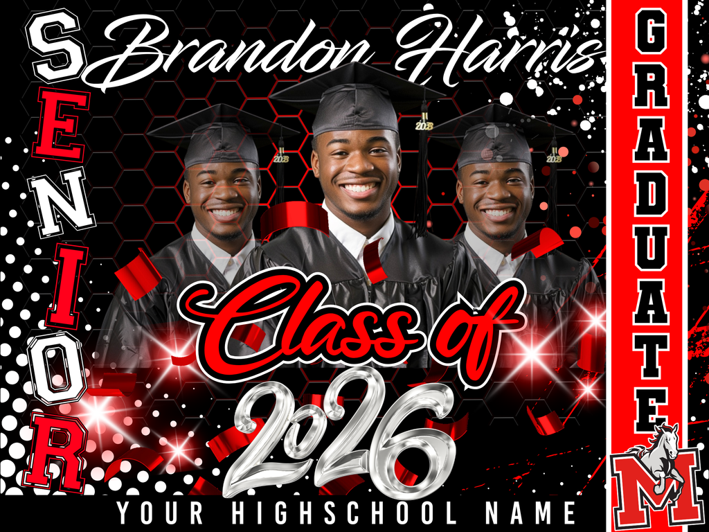 Senior-Grad Yard Sign Templates