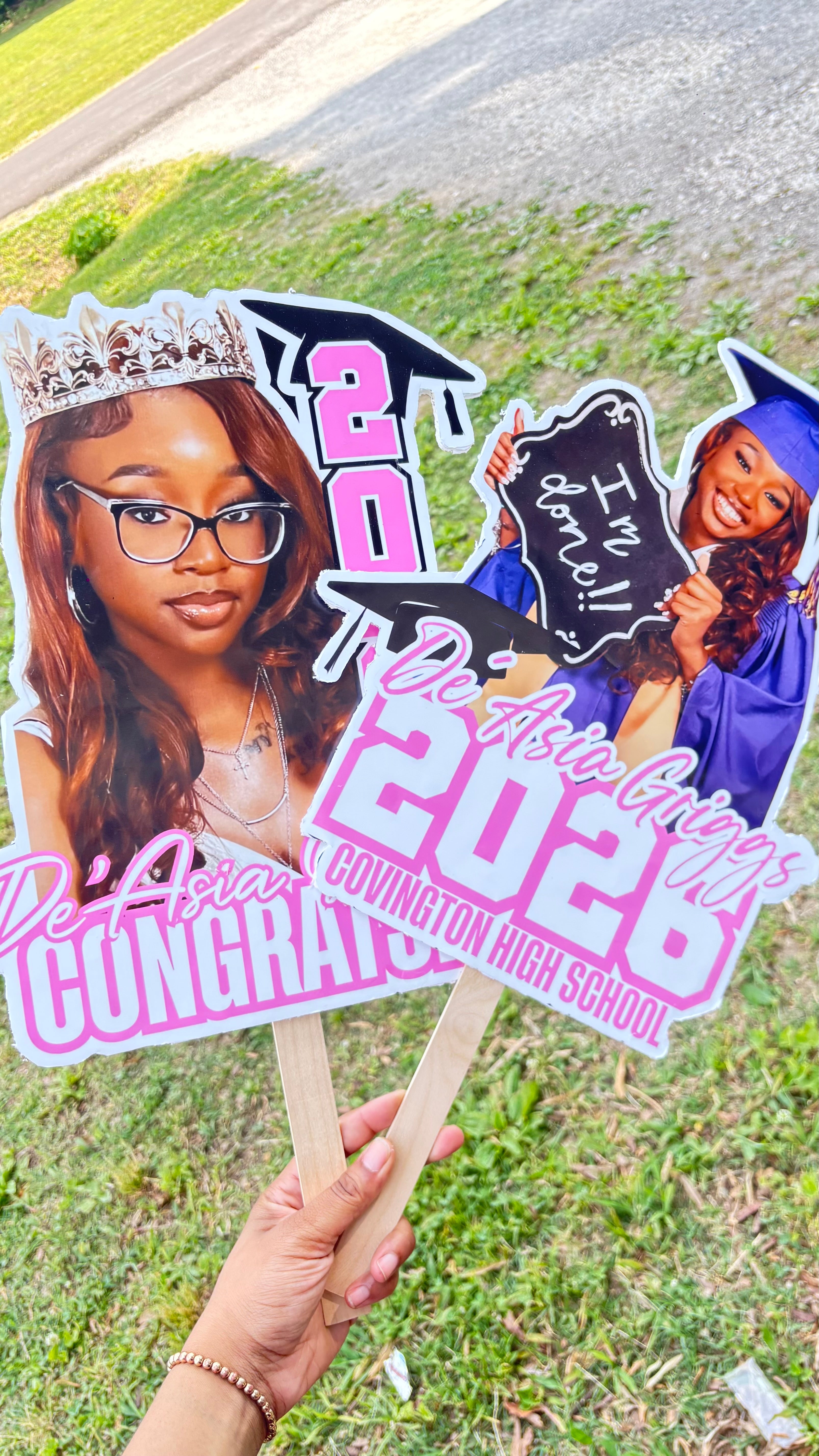 Big Head Grad Fan