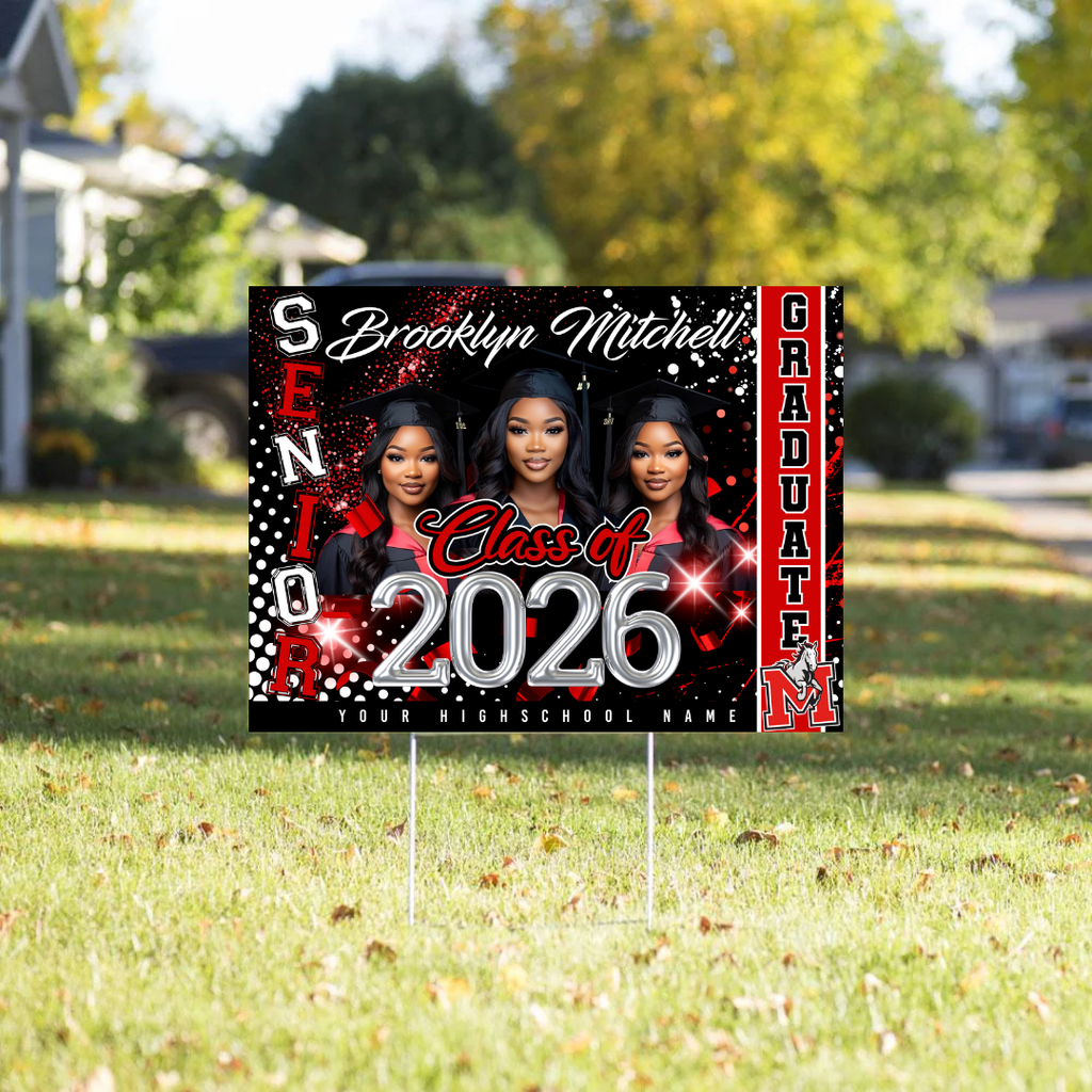 Senior-Grad Yard Sign Templates