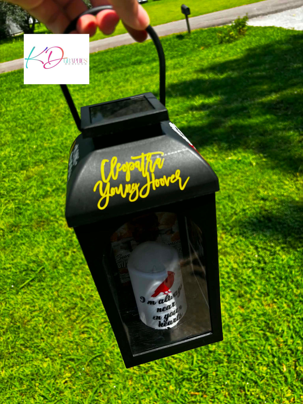 Custom Memorial Lantern