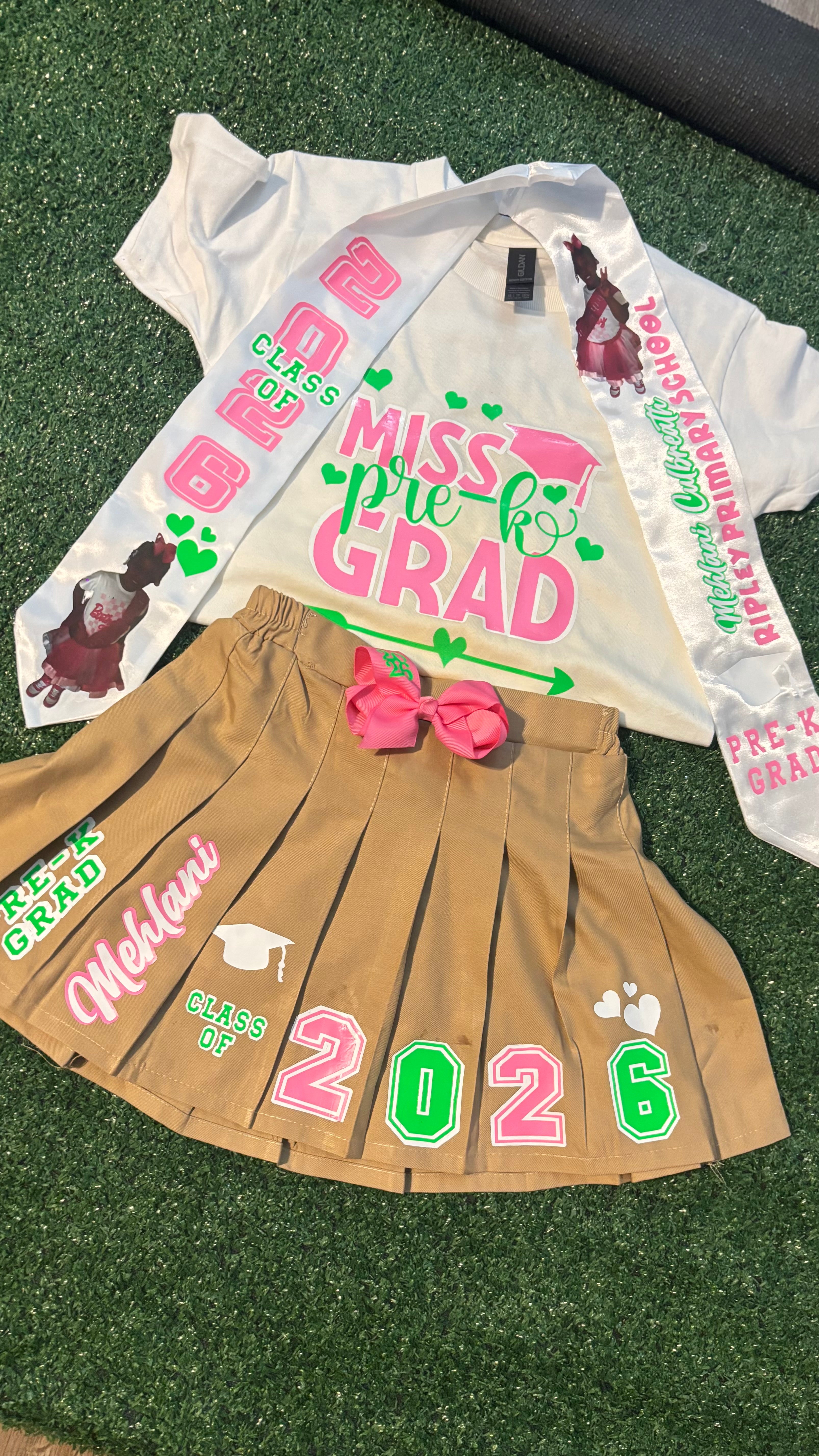 Pre-k/Kindergarten Grad Outfit