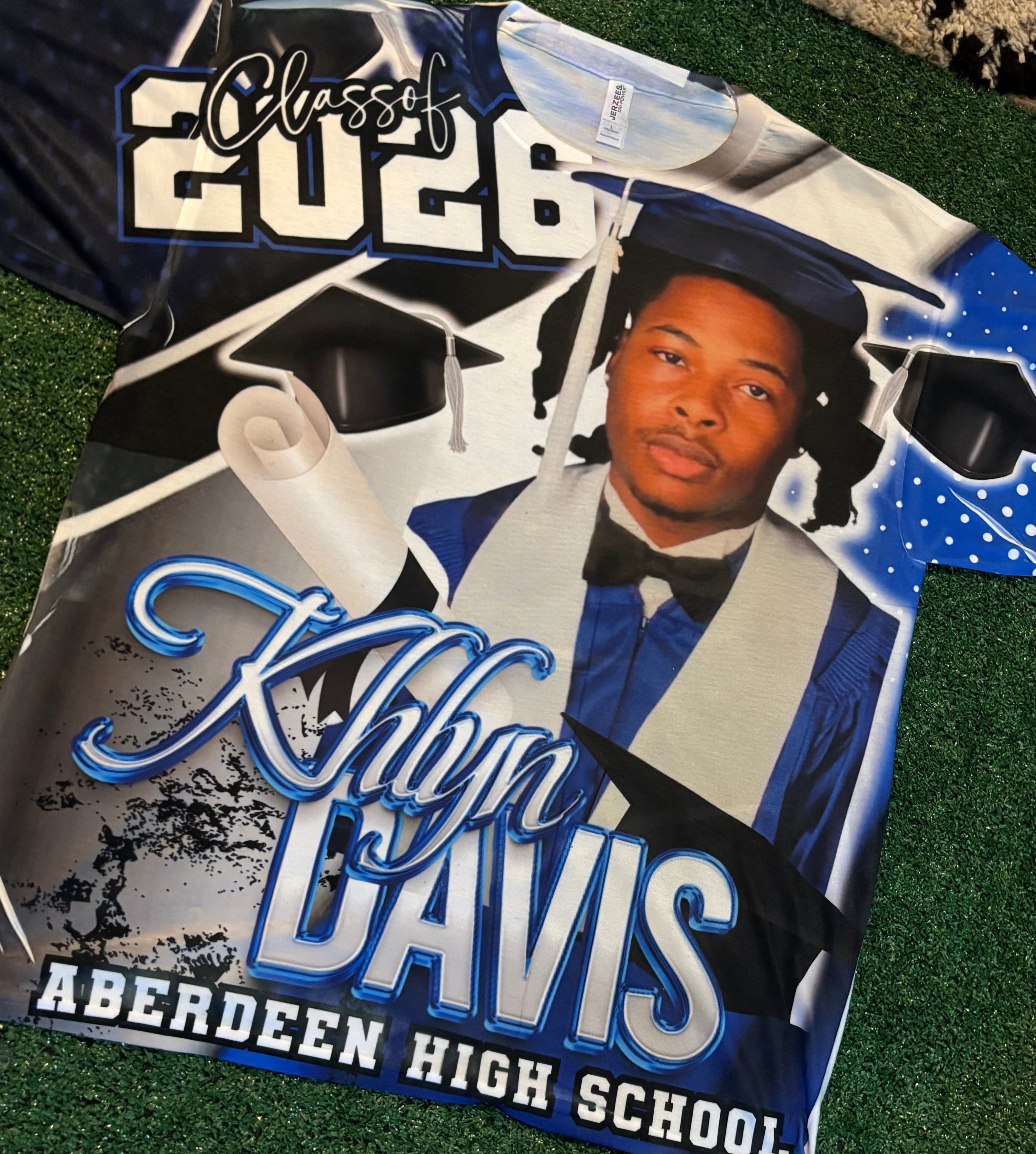 Adult Graduation 3D T-shirt (NO BULK )