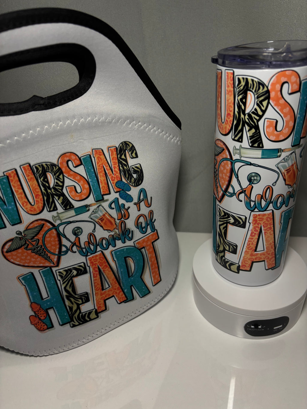 Lunch Tote + Tumbler