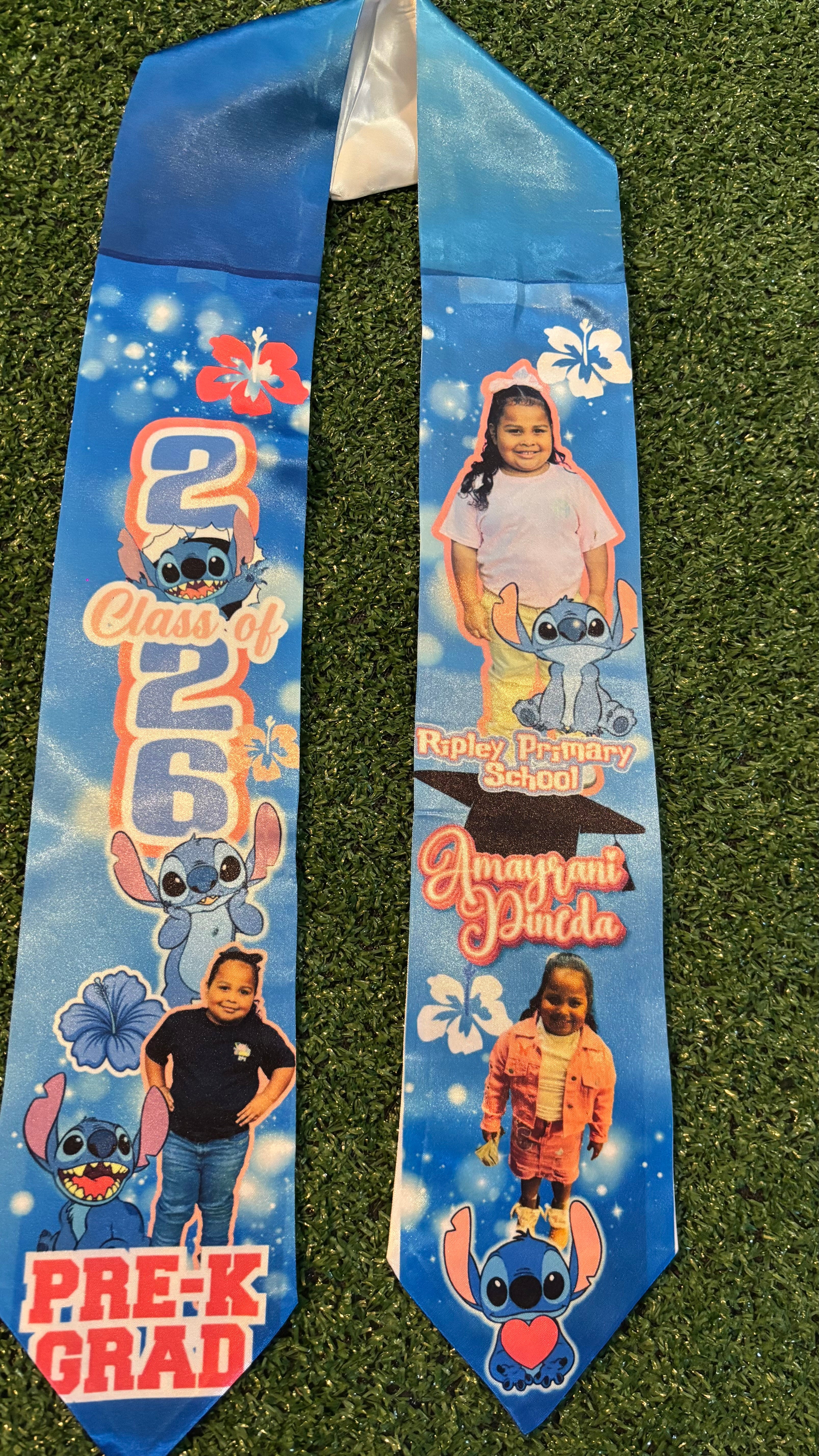 Pre-K/ Kindergarten Grad Stole