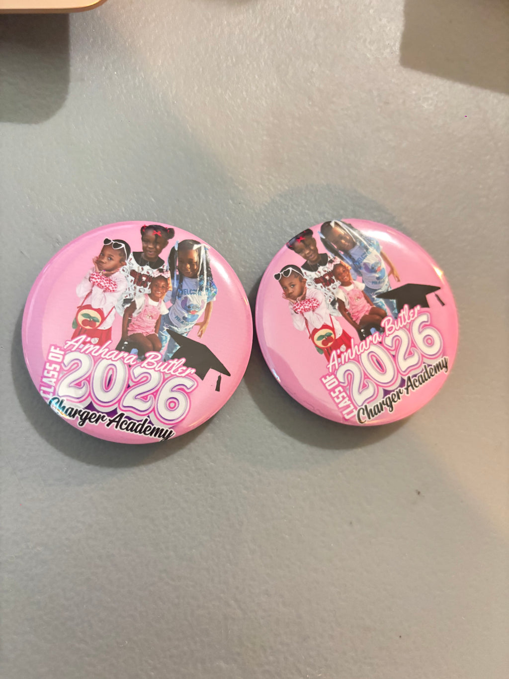 Graduation Buttons