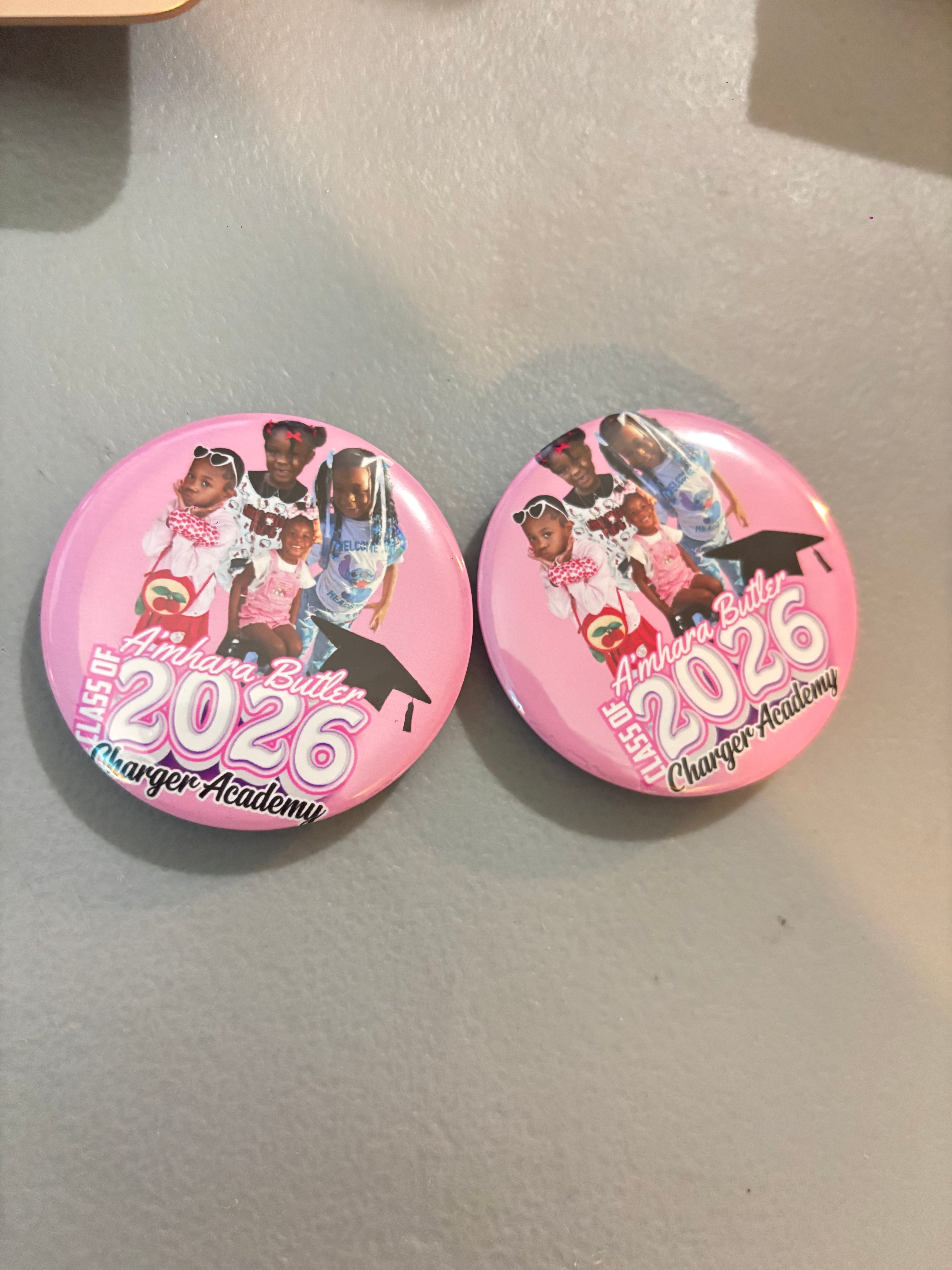 Graduation Buttons