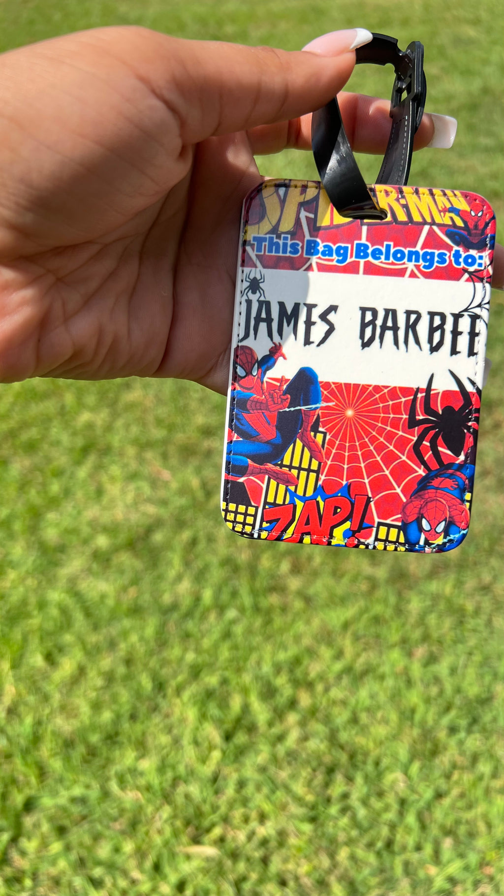 Back Pack Tag