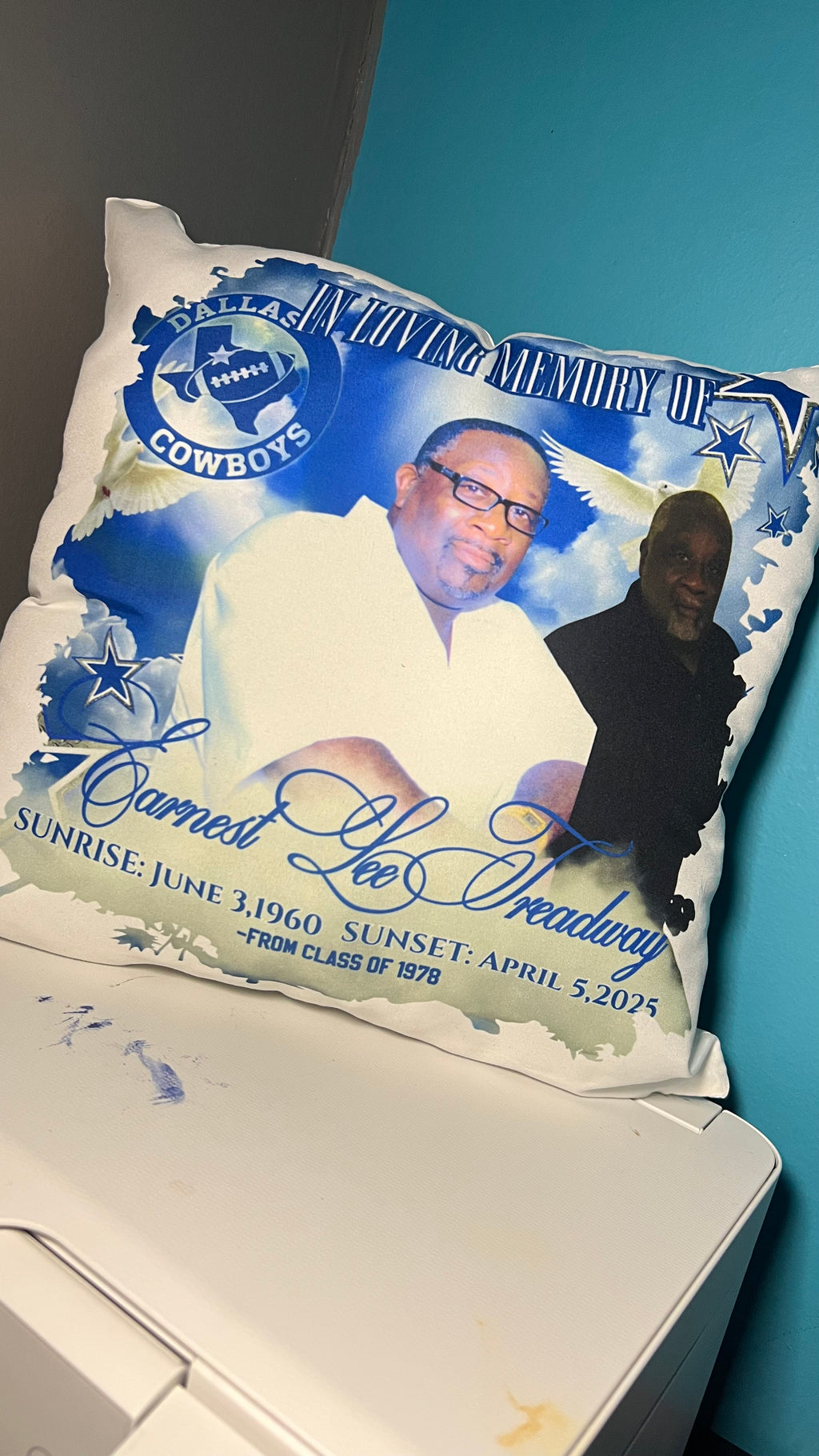 Memorial Pillow