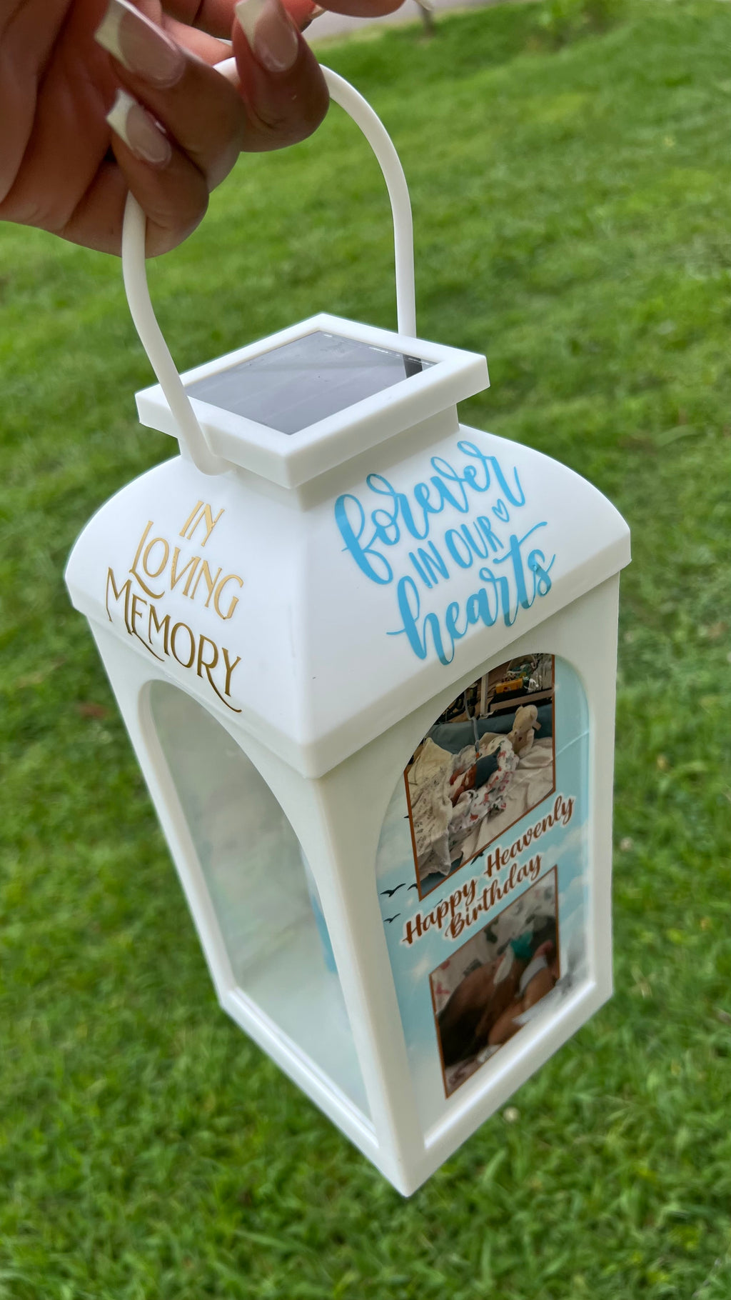 Custom Memorial Lantern