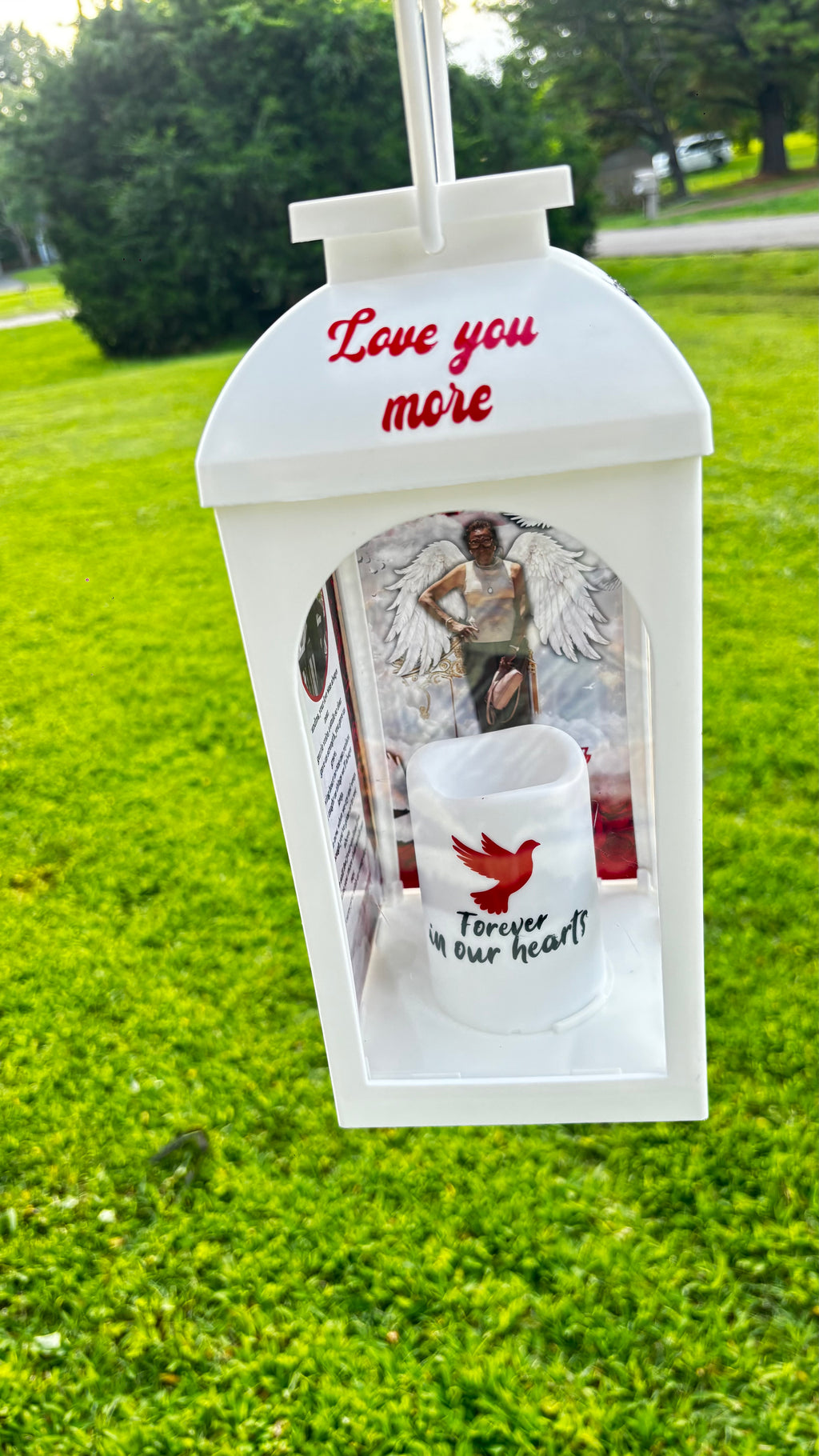 Custom Memorial Lantern