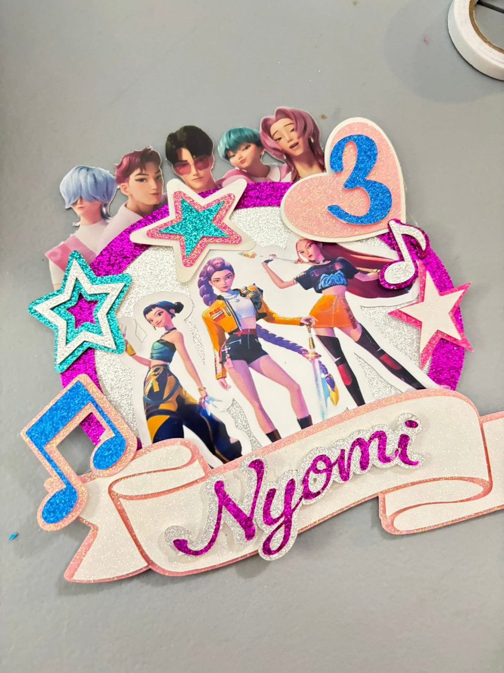 Detailed  Cake Topper