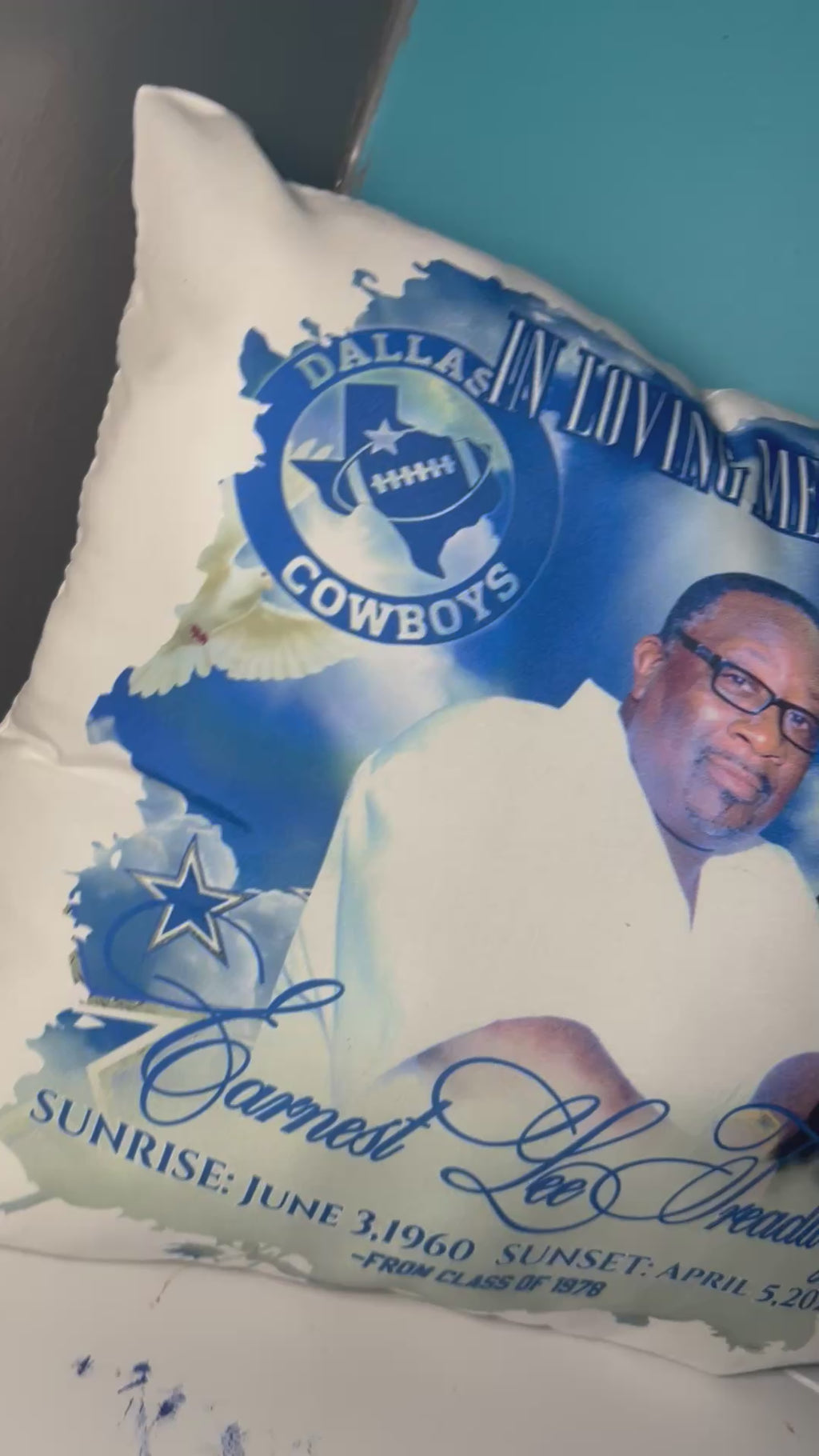 Memorial Pillow