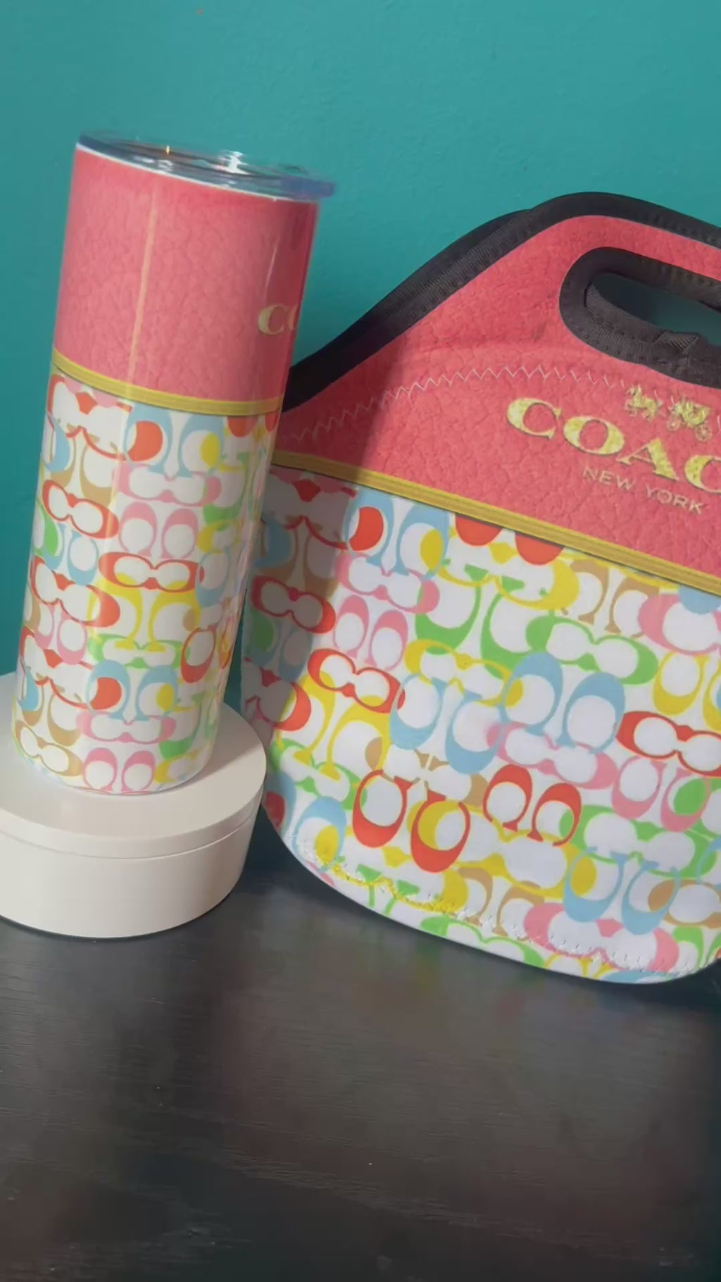 Lunch Tote + Tumbler