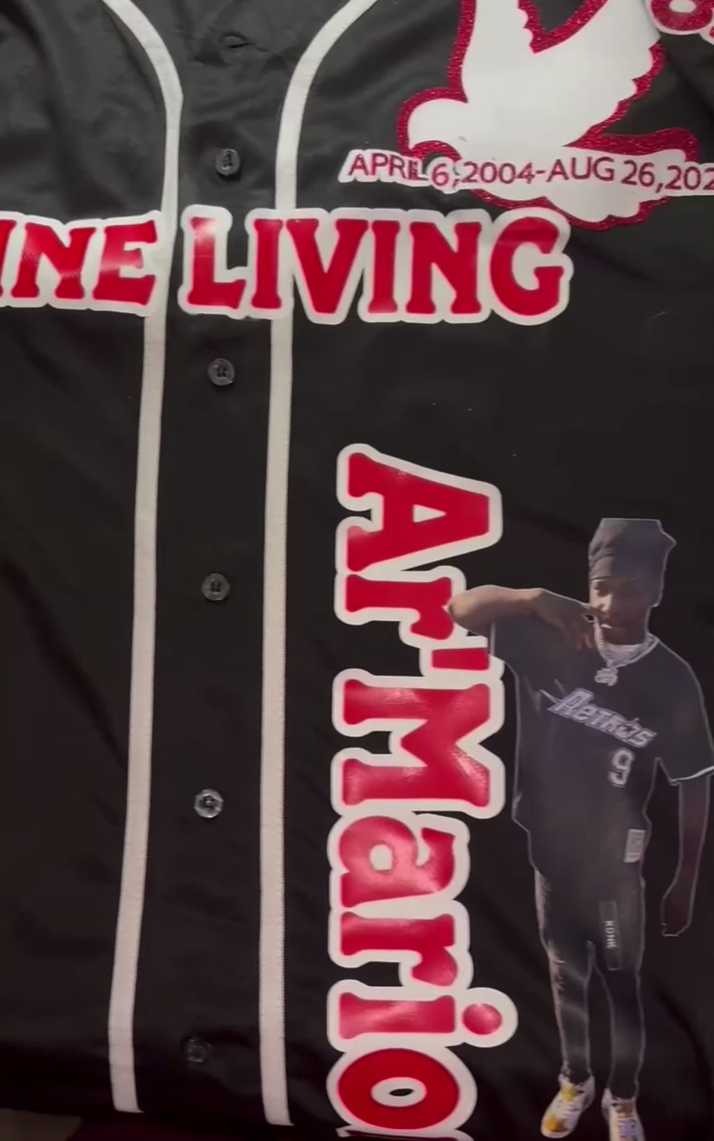 Memorial BaseBall Jersey